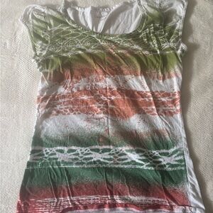 Calvin Klein Jeans Multicolor Short Sleeve Top